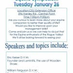 2010 Equine Symposium Flyer